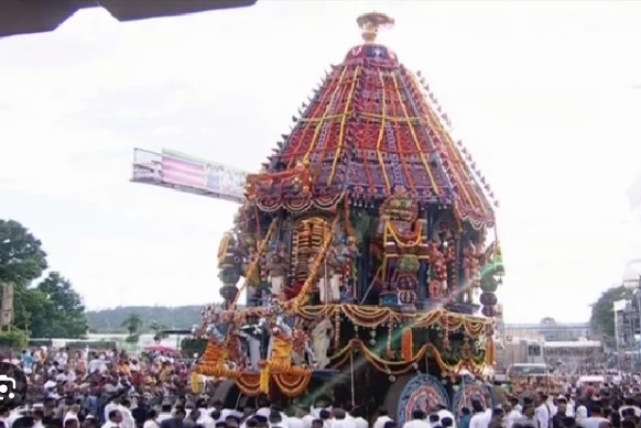 திருப்பதியில் தேரோட்டம்